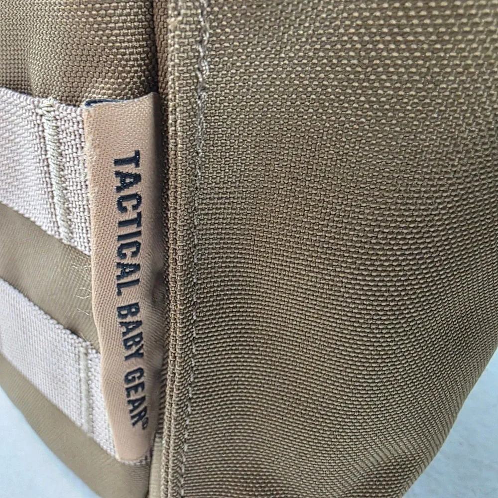 Tactical Baby Gear Deuce 2.0 Diaper Bag Coyote Brown MOLLE Messenger Bag TBG